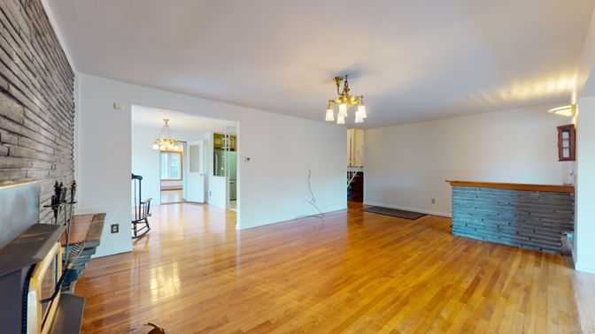 Empty room, Interior, Wood Texture Flooring