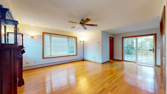 Empty room, Interior, Wood Texture Flooring