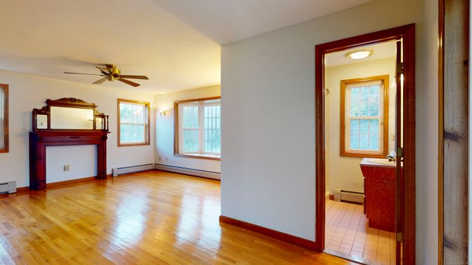 Empty room, Interior, Wood Texture Flooring