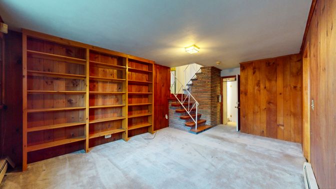 Empty room, Interior, Wooden Walls