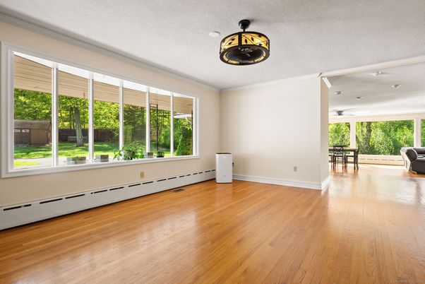 Empty room, Interior, Wood Texture Flooring