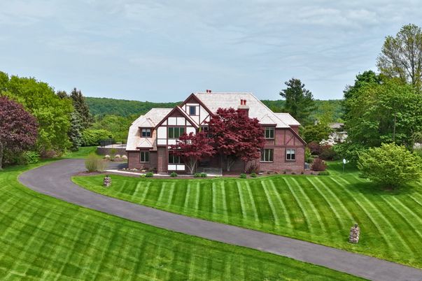 Backyard, Exterior, Facade, Brick Facade, Tudor Revival