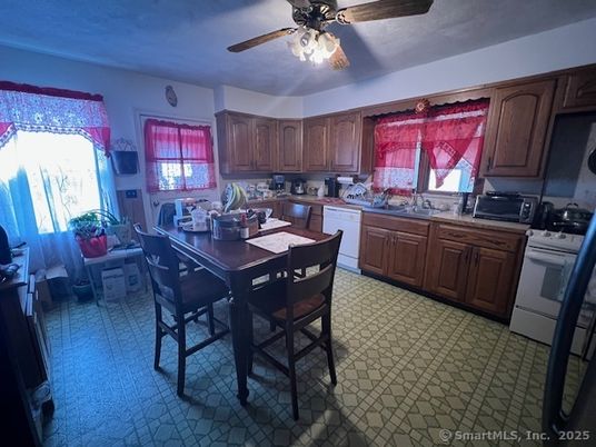 Dining room, Interior, Kitchen