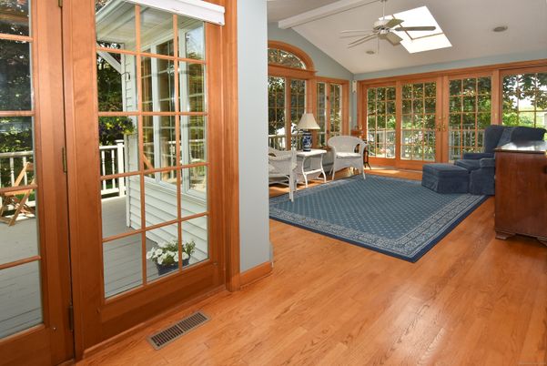 Bedroom, Interior, Sun Room, Wood Texture Flooring