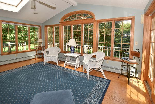 Interior, Sun Room, Wood Texture Flooring
