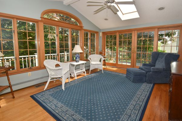 Interior, Sun Room, Wood Texture Flooring