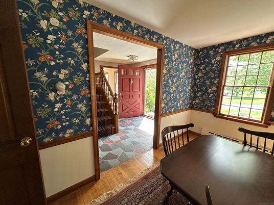 Dining room, Interior, Wood Texture Flooring