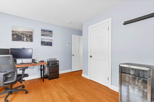 Home Office, Interior, Wood Texture Flooring