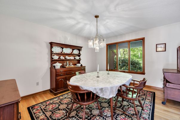 Chandelier, Dining room, Interior, Pendant Lights, Wood Texture Flooring