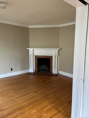 Empty room, Fireplace, Interior, Wood Texture Flooring