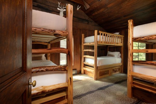 Bedroom, Interior, Wooden Ceilings, Wooden Walls