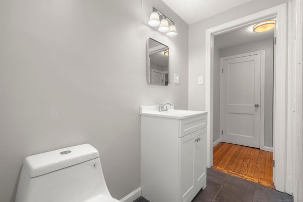 Bathroom, Interior, Wood Texture Flooring