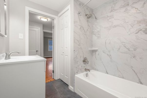 Bathroom, Interior, Marble Walls
