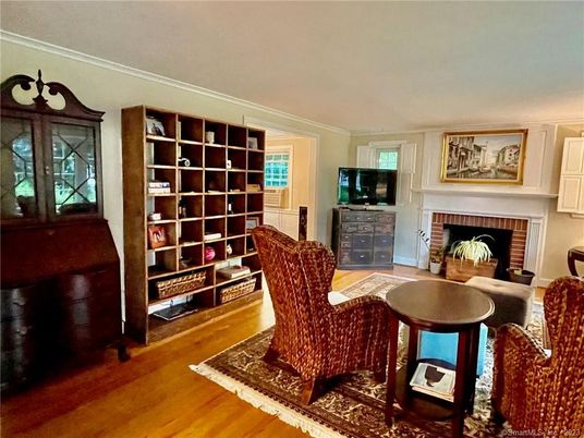 Fireplace, Interior, Wood Texture Flooring