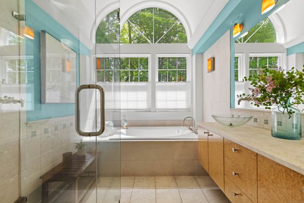 Bathroom, Glass Shower, Interior