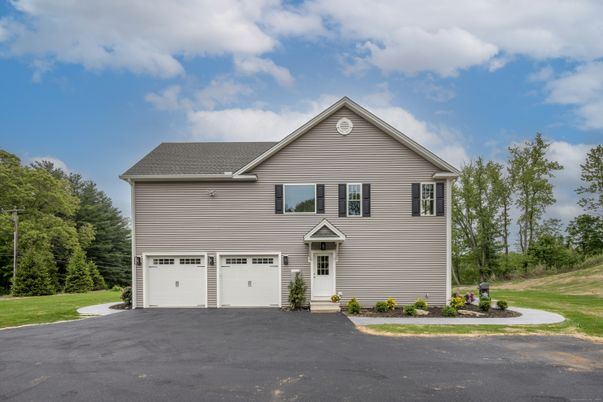 Attached, Exterior, Facade, Raised Ranch