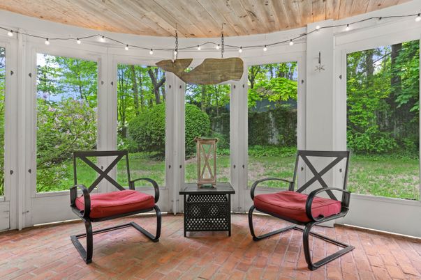 Interior, Sun Room, Wooden Ceilings