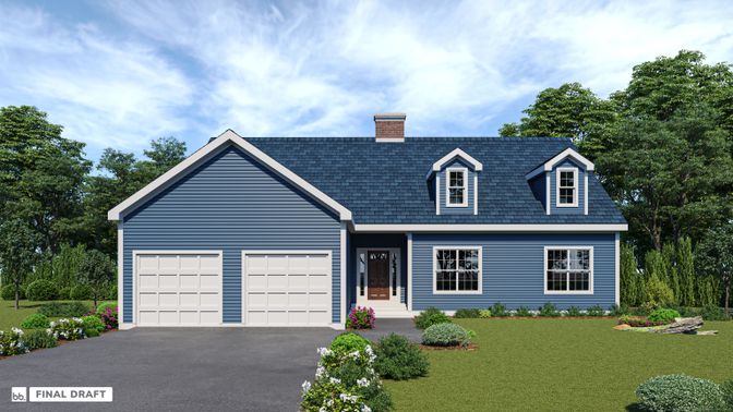 Attached, Exterior, Facade, Ranch