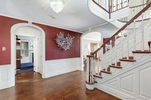 Chandelier, Interior, Wood Texture Flooring