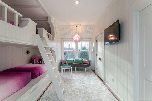 Bedroom, Interior, Pendant Lights, Recessed Lighting