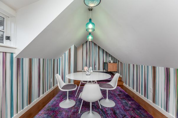 Dining room, Interior, Wood Texture Flooring