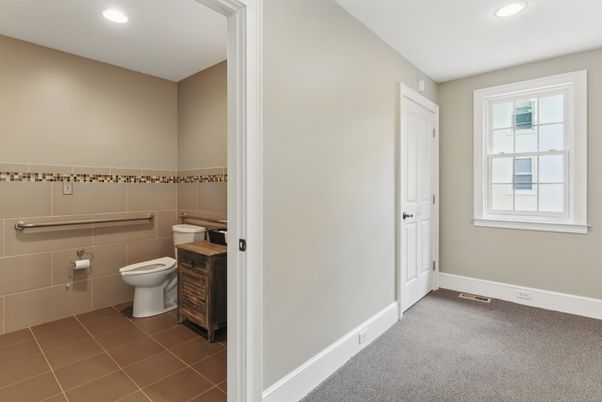 Bathroom, Interior, Recessed Lighting
