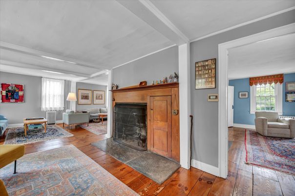 Fireplace, Interior, Living room, Wood Texture Flooring