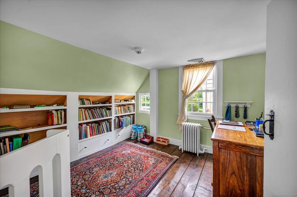Home Office, Interior, Wood Texture Flooring