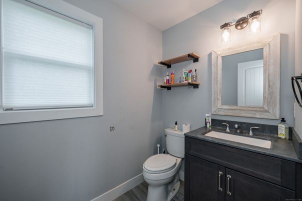 Bathroom, Interior, Wood Texture Flooring