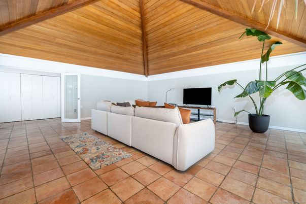 Interior, Living room, Wooden Ceilings