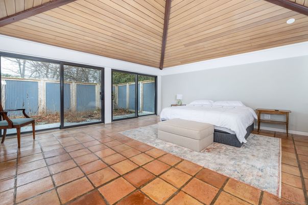 Bedroom, Interior, Wooden Beams, Wooden Ceilings