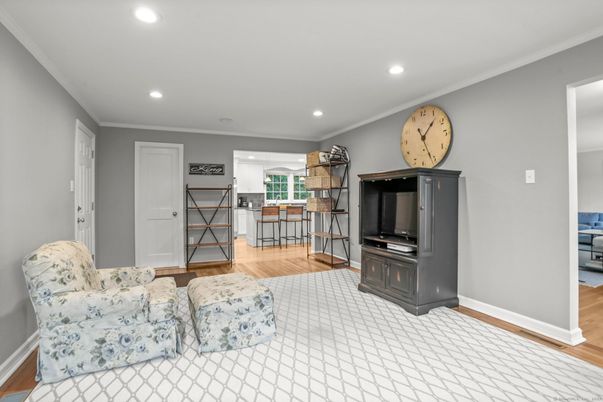 Interior, Recessed Lighting, Wood Texture Flooring