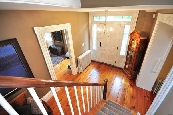 Chandelier, Interior, Wood Texture Flooring