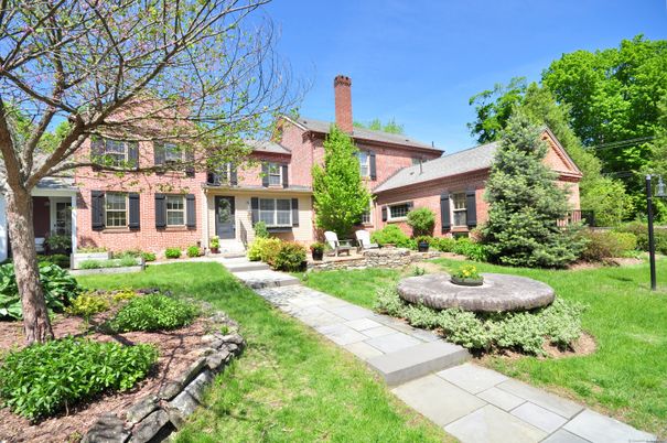 Exterior, Facade, Brick Facade, Tudor Revival