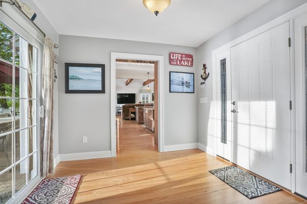 Empty room, Interior, Kitchen, Wood Texture Flooring