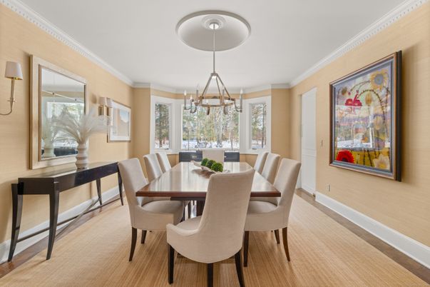 Dining room, Interior, Pendant Lights