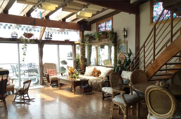 Interior, Living room, Wooden Beams, Wood Texture Flooring