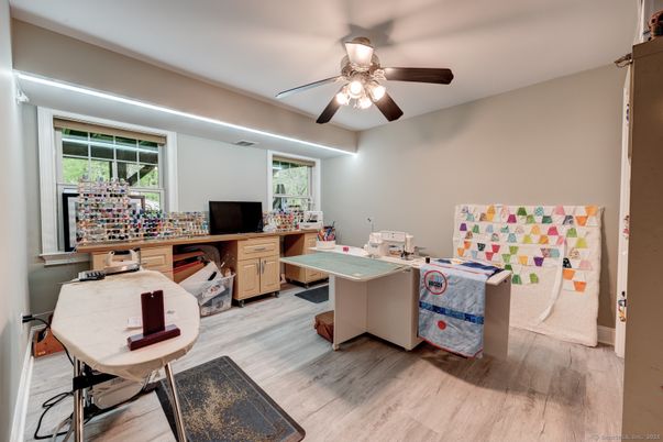 Home Office, Interior, Wood Texture Flooring