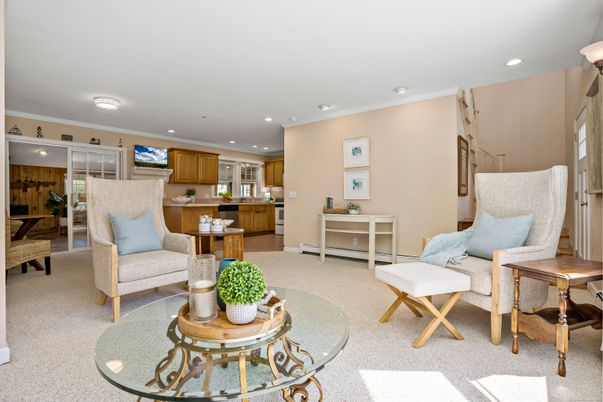 Interior, Kitchen, Living room, Recessed Lighting