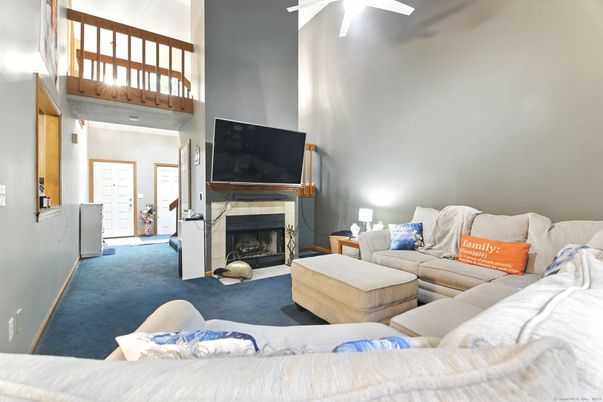 Fireplace, Interior, Living room