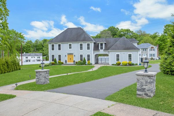 Backyard, Detached Garage, Exterior, Facade, French Provincial