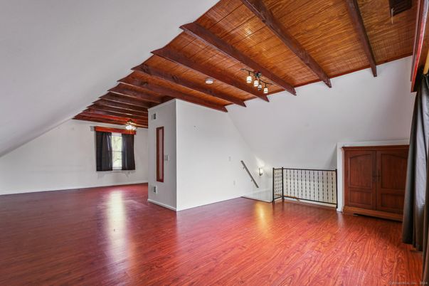 Empty room, Interior, Wooden Beams, Wooden Ceilings, Wood Texture Flooring