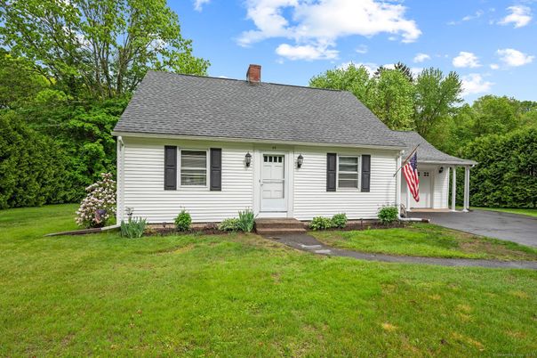 Attached, Backyard, Exterior, Facade, Cape Cod