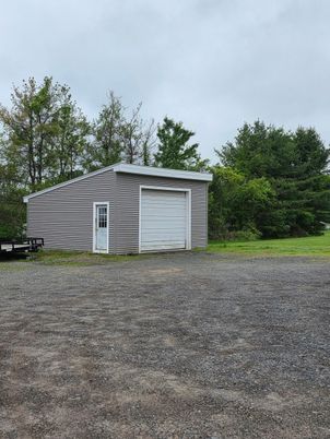 Backyard, Detached Garage, Exterior