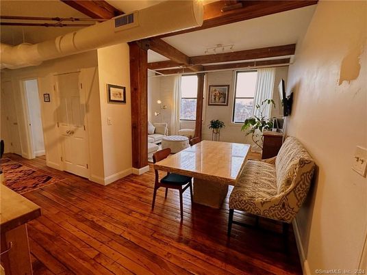 Dining room, Interior, Living room, Wooden Beams, Wood Texture Flooring