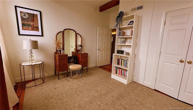 Home Office, Interior, Wooden Beams