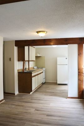 Interior, Washer, Wood Texture Flooring