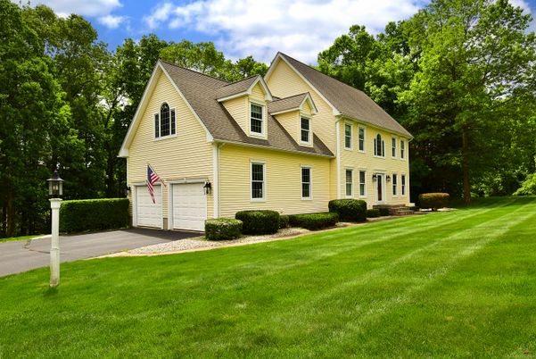 Attached, Backyard, Exterior, Facade, Farmhouse