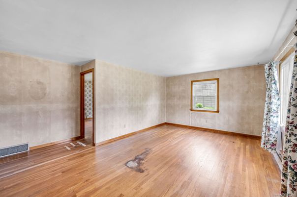 Empty room, Interior, Wood Texture Flooring