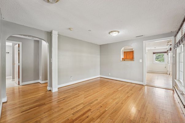 Empty room, Interior, Wood Texture Flooring
